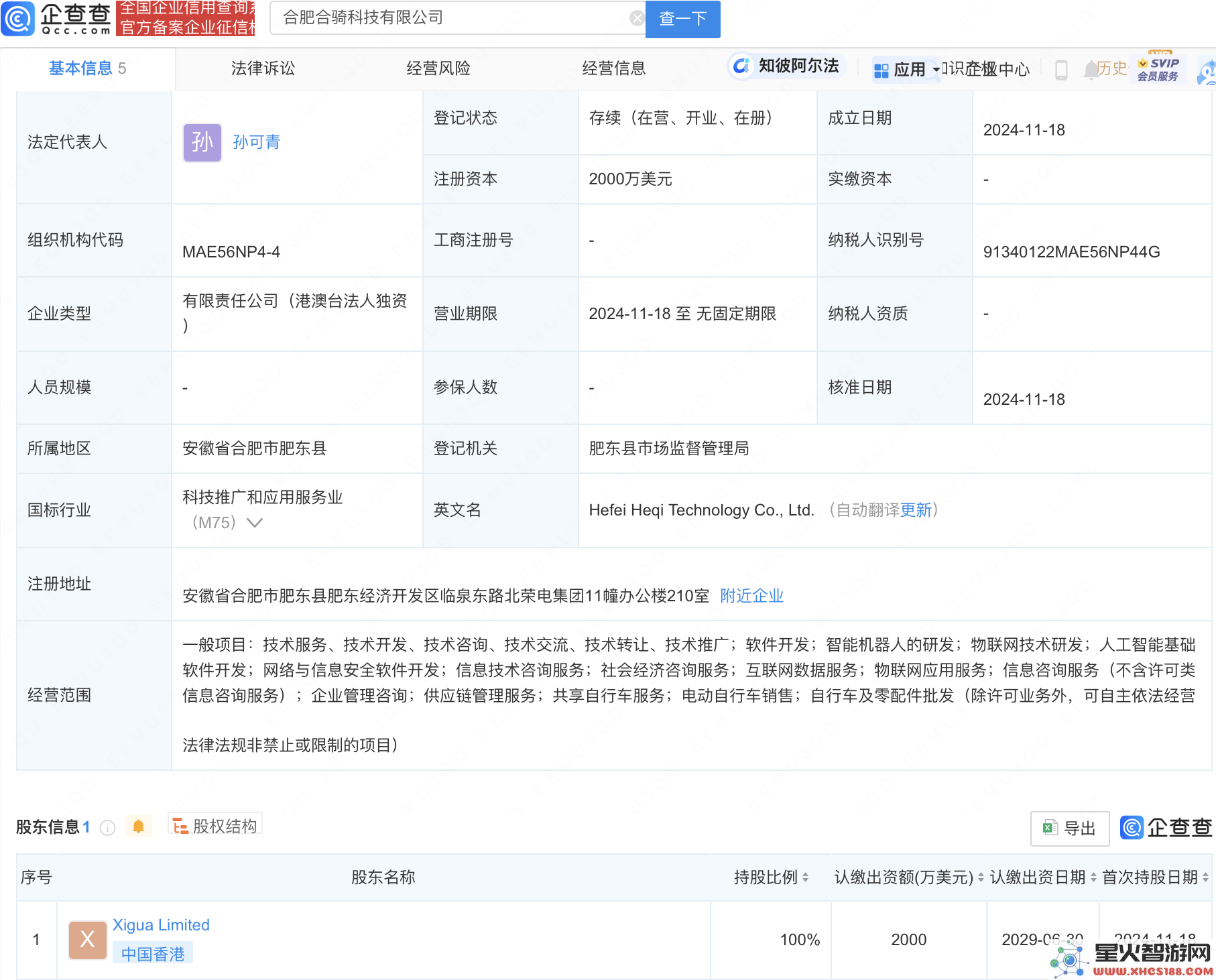 美团在合肥新注册科技公司,积极拓展人工智能与物联网相关业务领域
