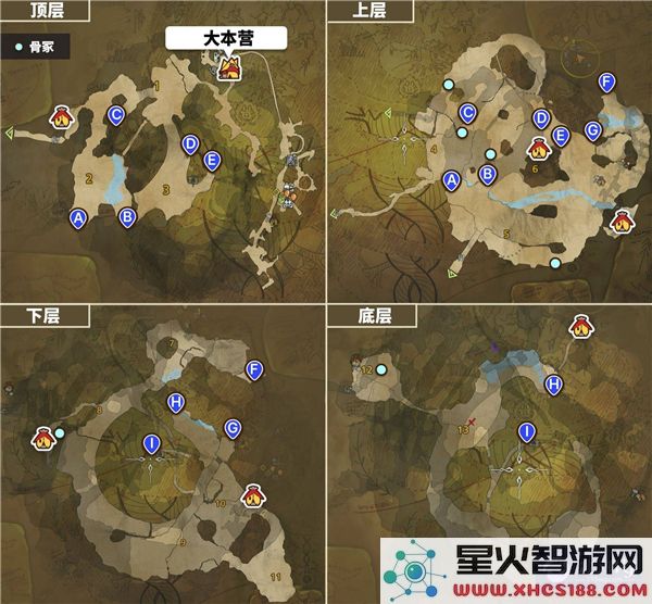 怪物猎人荒野骨冢详尽位置与最佳采集路线推荐