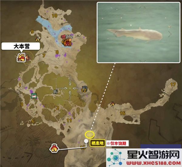 怪物猎人荒野稀有环境生物卵弓鳍鱼的详细位置介绍及地图展示