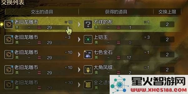 怪物猎人荒野中快速获取古旧龙雕币的方法分享