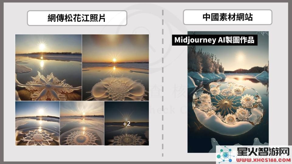 【查核开箱评测】AI制图工具深入假新闻领域，记者破解松花江冰花影像真相