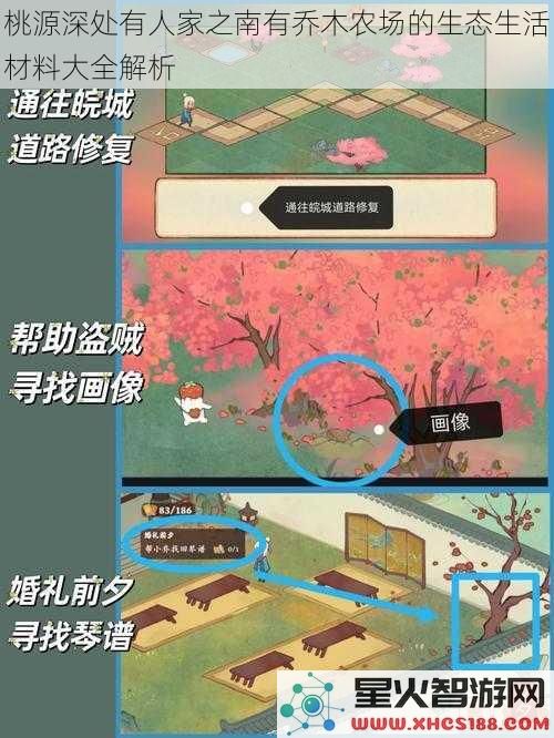 桃源深处有人家之南有乔木农场的生态生活材料大全解析