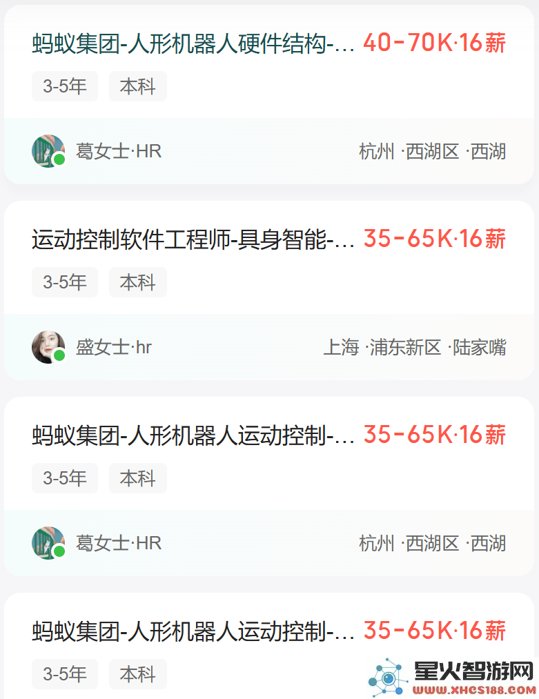 蚂蚁集团进军人形机器人市场，沪杭两地招聘14个新岗位引发广泛关注