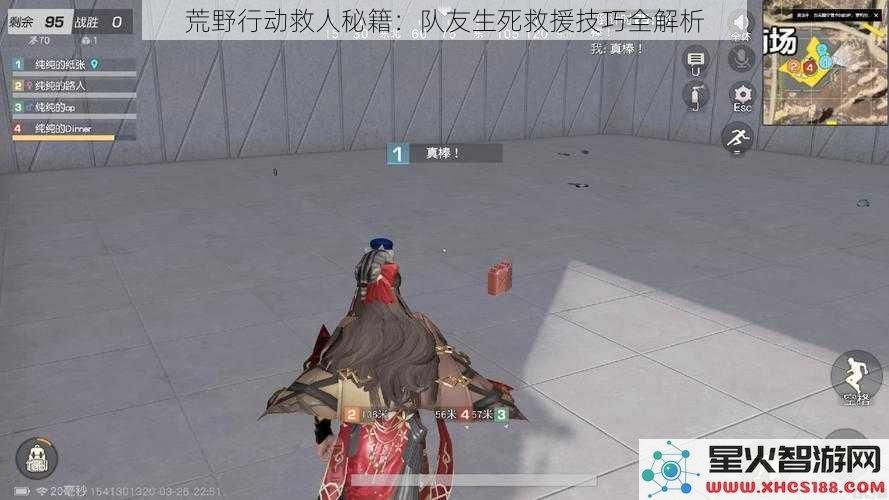 荒野行动救人秘籍：队友生死救援技巧全解析