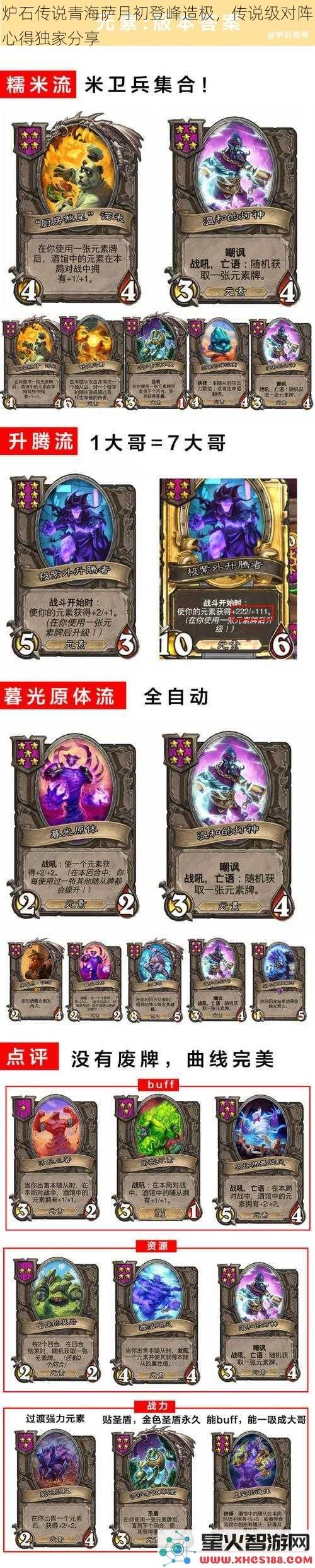炉石传说青海萨月初登峰造极，传说级对阵心得独家分享