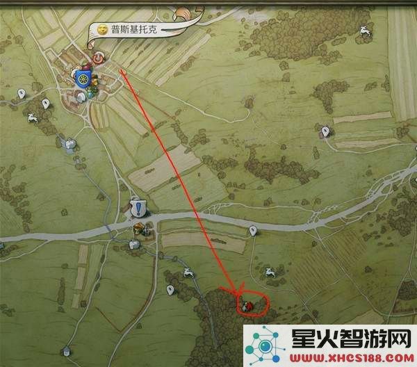 天国拯救2如何找到马匹草地的具体位置_马匹草地的详细位置介绍